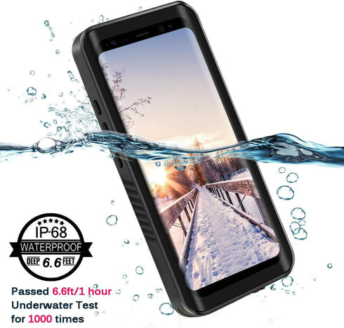 Galaxy S8 Waterproof Case, Full Protective Shock/Snow/Dirtproof with IP68 Certified Waterproof Case for Samsung Galaxy S8 5.8inch...